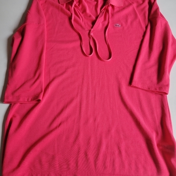 Lacoste shirt /top size 40 pre-owned - Picture 7 of 9